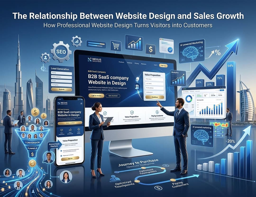 Website Design and Sales Growth | Professional Web Design UAE