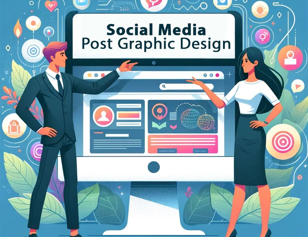 فن تصميم بوستات السوشيال ميديا: جاذبية وإبداع