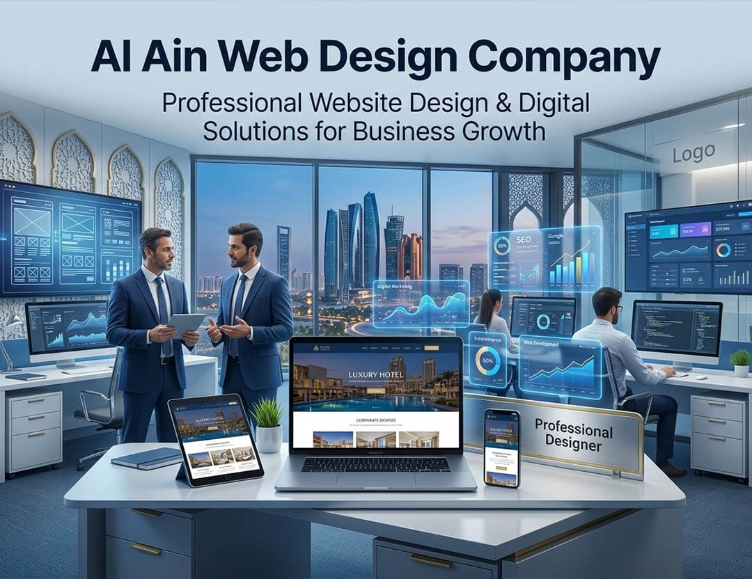 Al Ain Web Design Company | Professional Website Design Services UAE